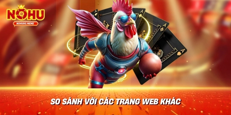 So sánh với các trang web khác